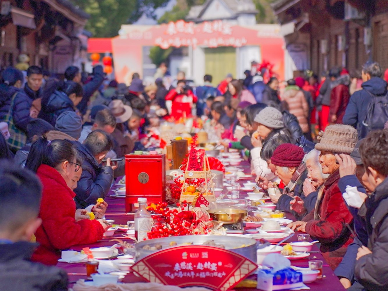 新春走基层丨“村宴+非遗”：舌尖上的年味，记忆里的乡愁