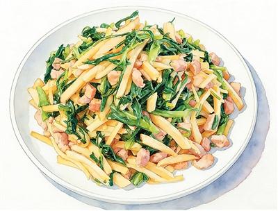 荠香融脆笋 春味入舌尖（食愈24节气）