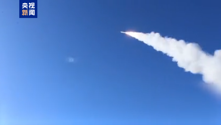 △伊朗公布的“真实承诺-4”第77轮军事行动画面