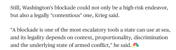 全球媒体聚焦︱美媒：美国对伊朗的封锁是一项“高风险”行动 或引发“新的危险对决”