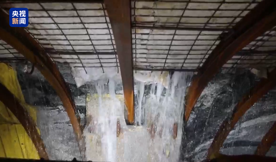 △修建过程中遭遇涌水