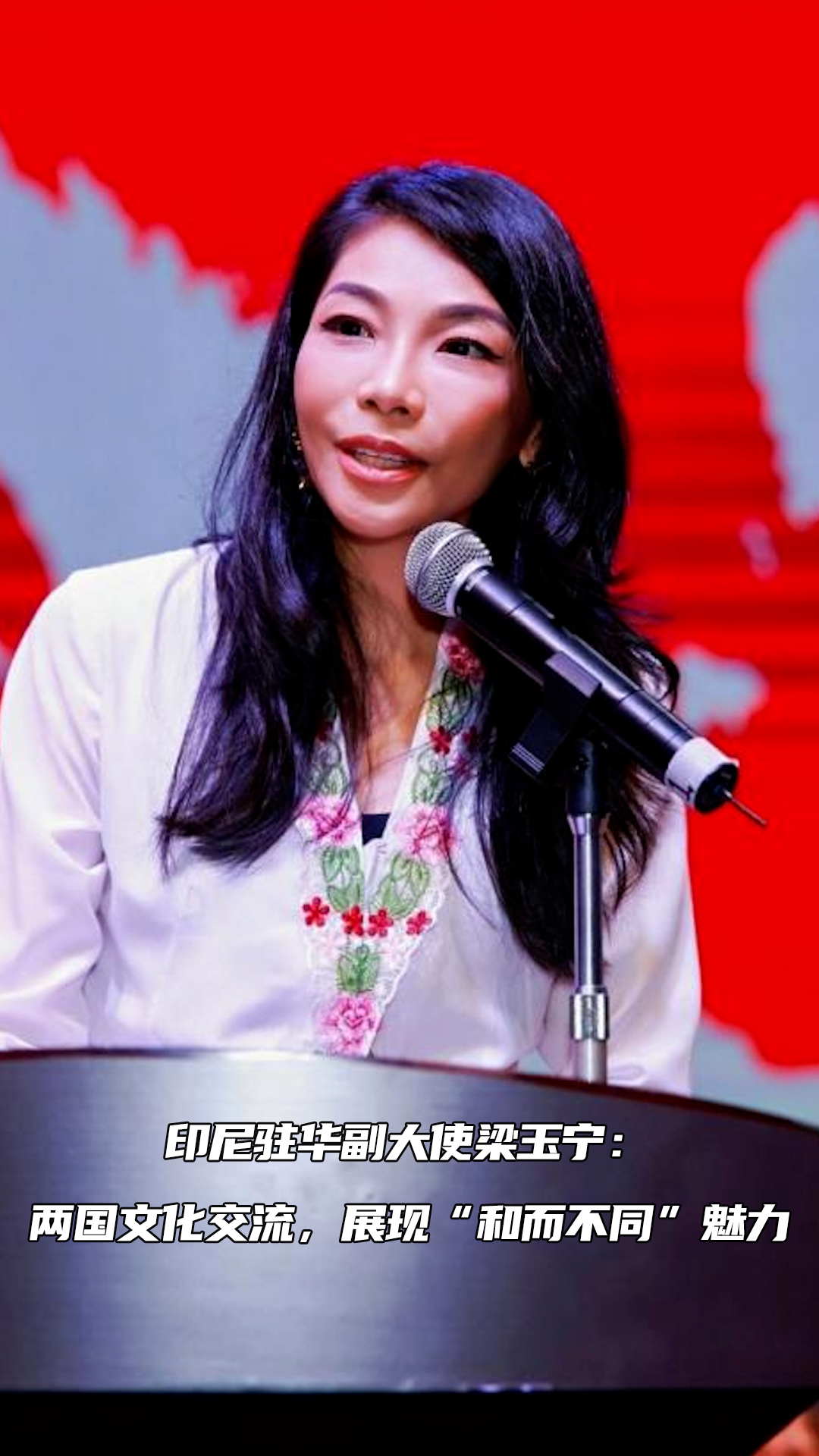 印尼驻华副大使梁玉宁：两国文化交流，展现“和而不同”魅力