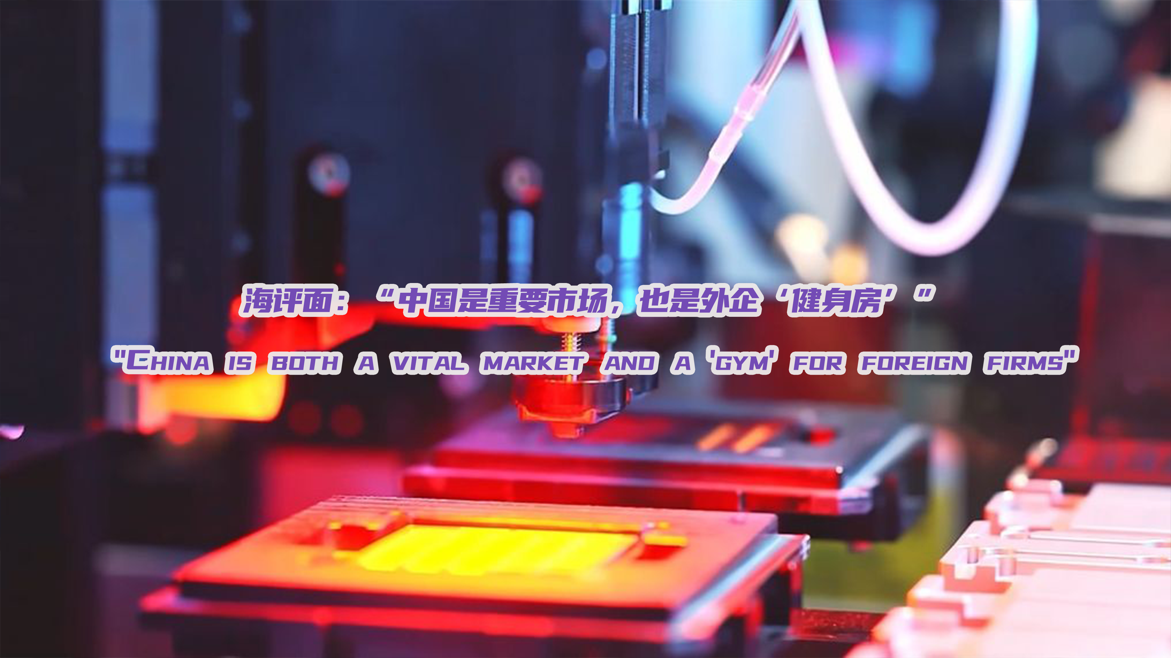 海评面：“中国是重要市场，也是外企‘健身房’”