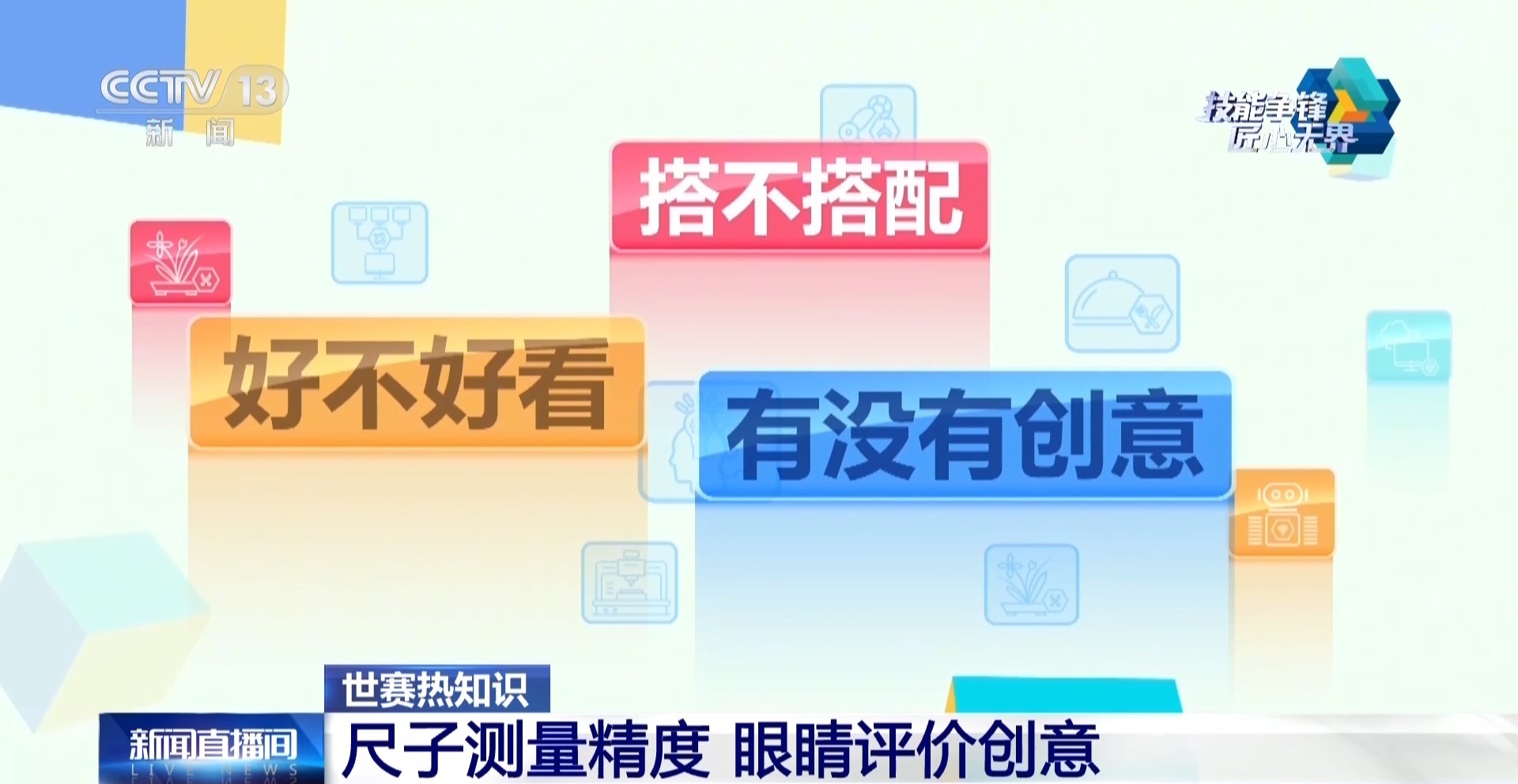 
广东省妇幼保健院赵春梅范保维黄牛挂号电话视频丨尺子量精度、眼睛看创意 世界技能大赛评分标准揭秘